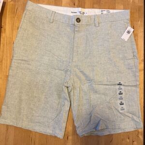 Old Navy Men's Light Blue Patterned Shorts